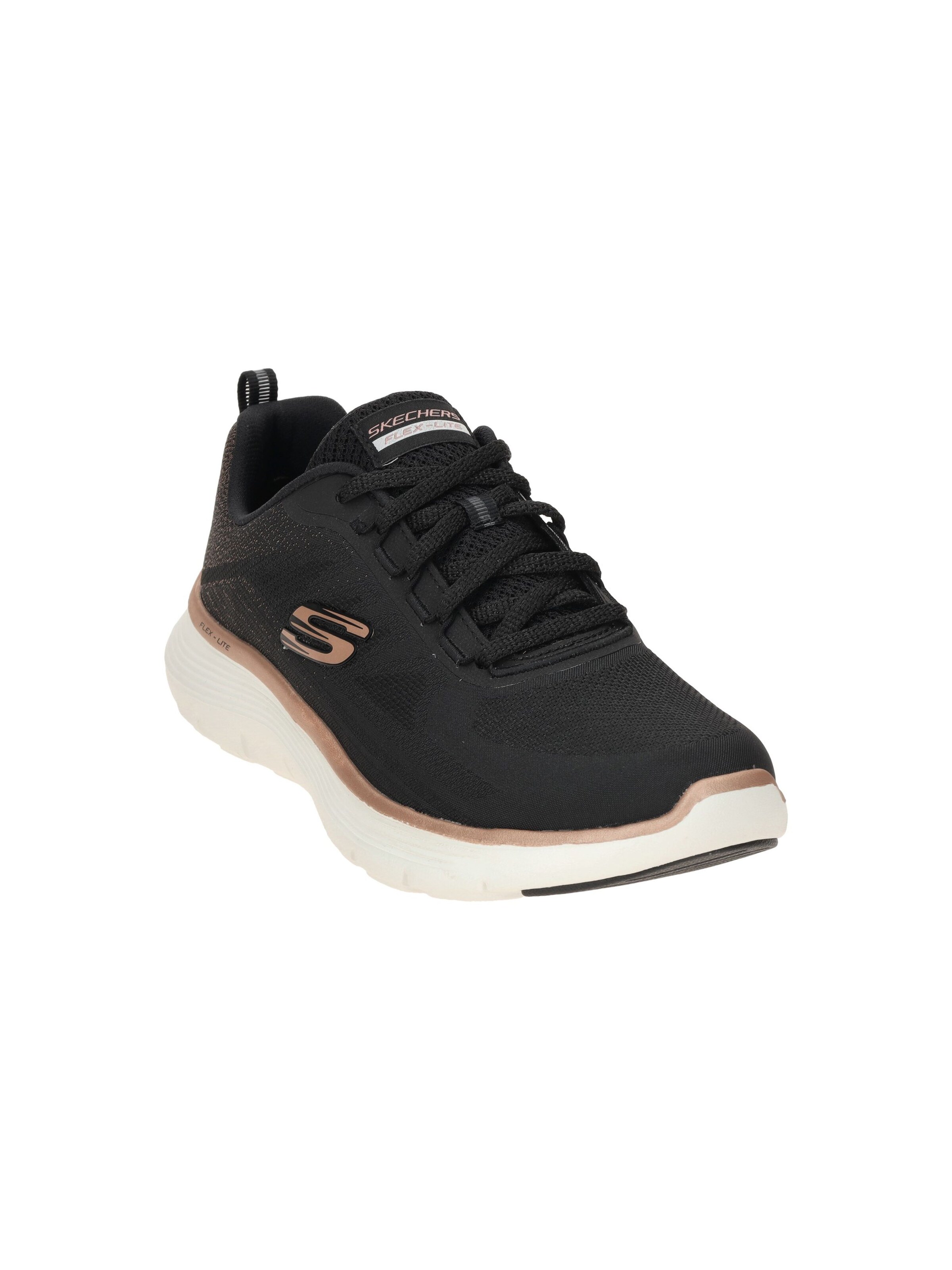 SKECHERS Schnürschuh in Schwarz