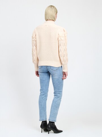 Influencer - Jersey en beige