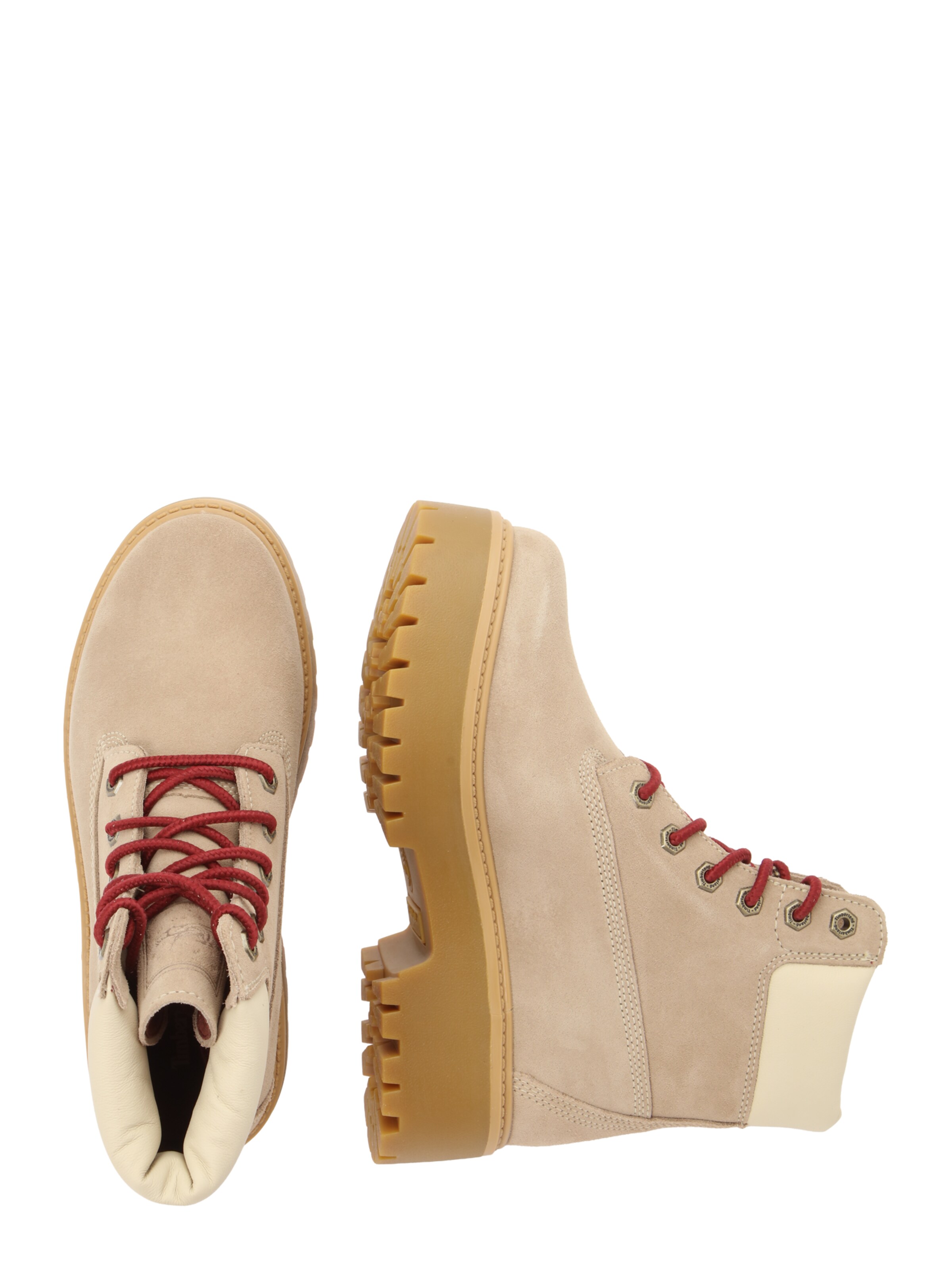 TIMBERLAND Gležnarji z vezalkami 'STONE STREET' | siva barva