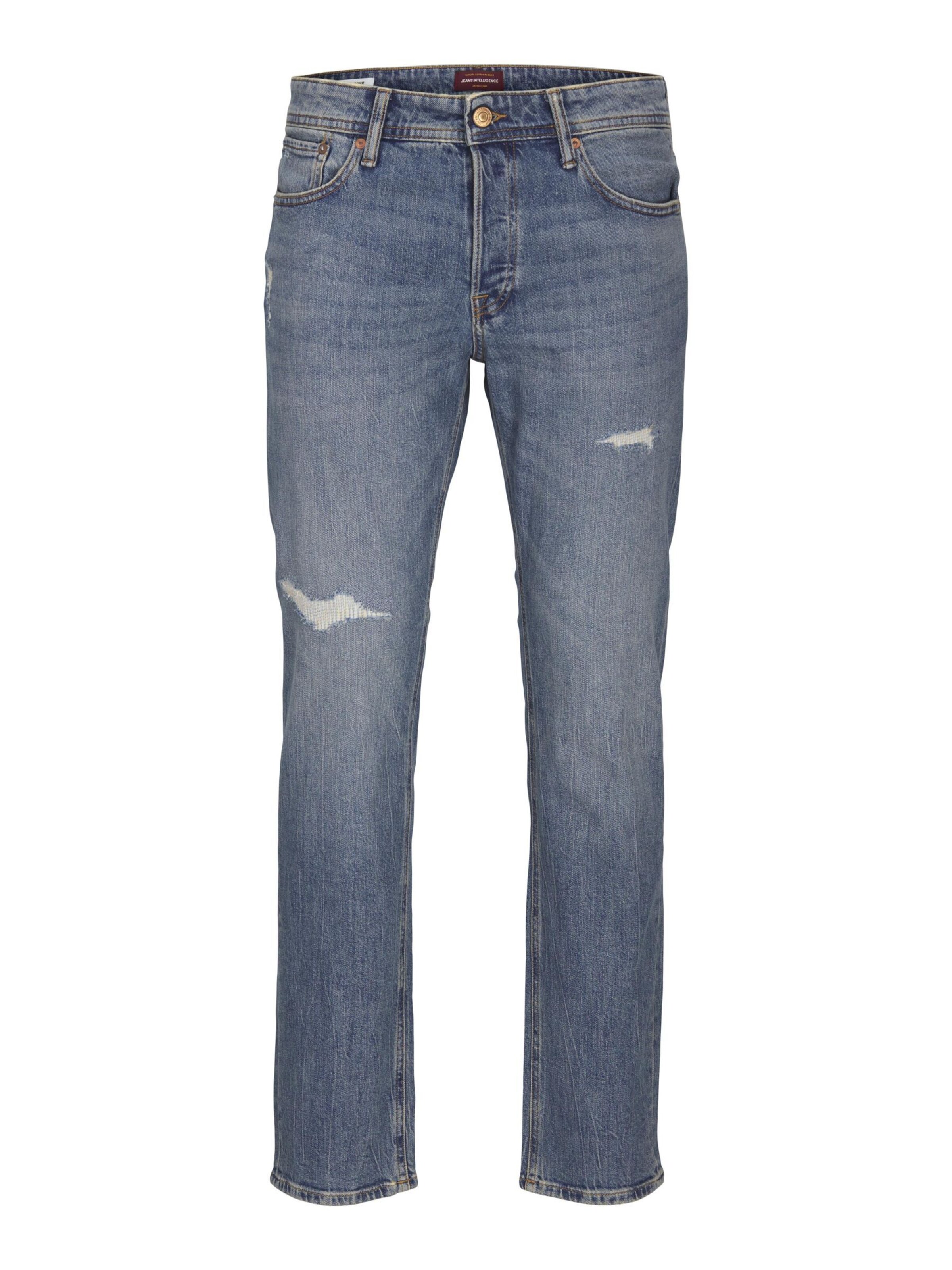 JACK & JONES - Tapered Vaquero 'MIKE ORIGINAL' en azul: frente
