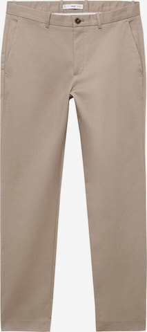 MANGO MAN Slimfit Hose 'Dublino' in Beige: Vorderseite