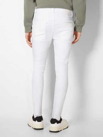 Bershka Slim fit Jeans in White