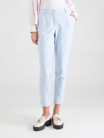 Coupe slim Pantalon VILA en bleu : devant