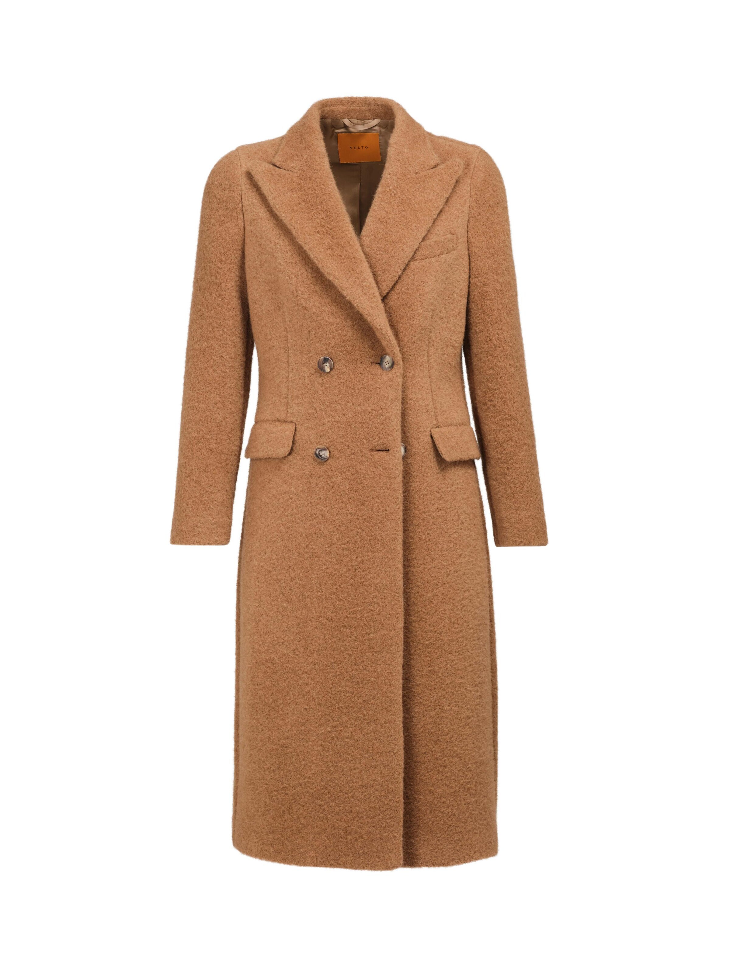 Manteau d’hiver Vulto en beige : devant