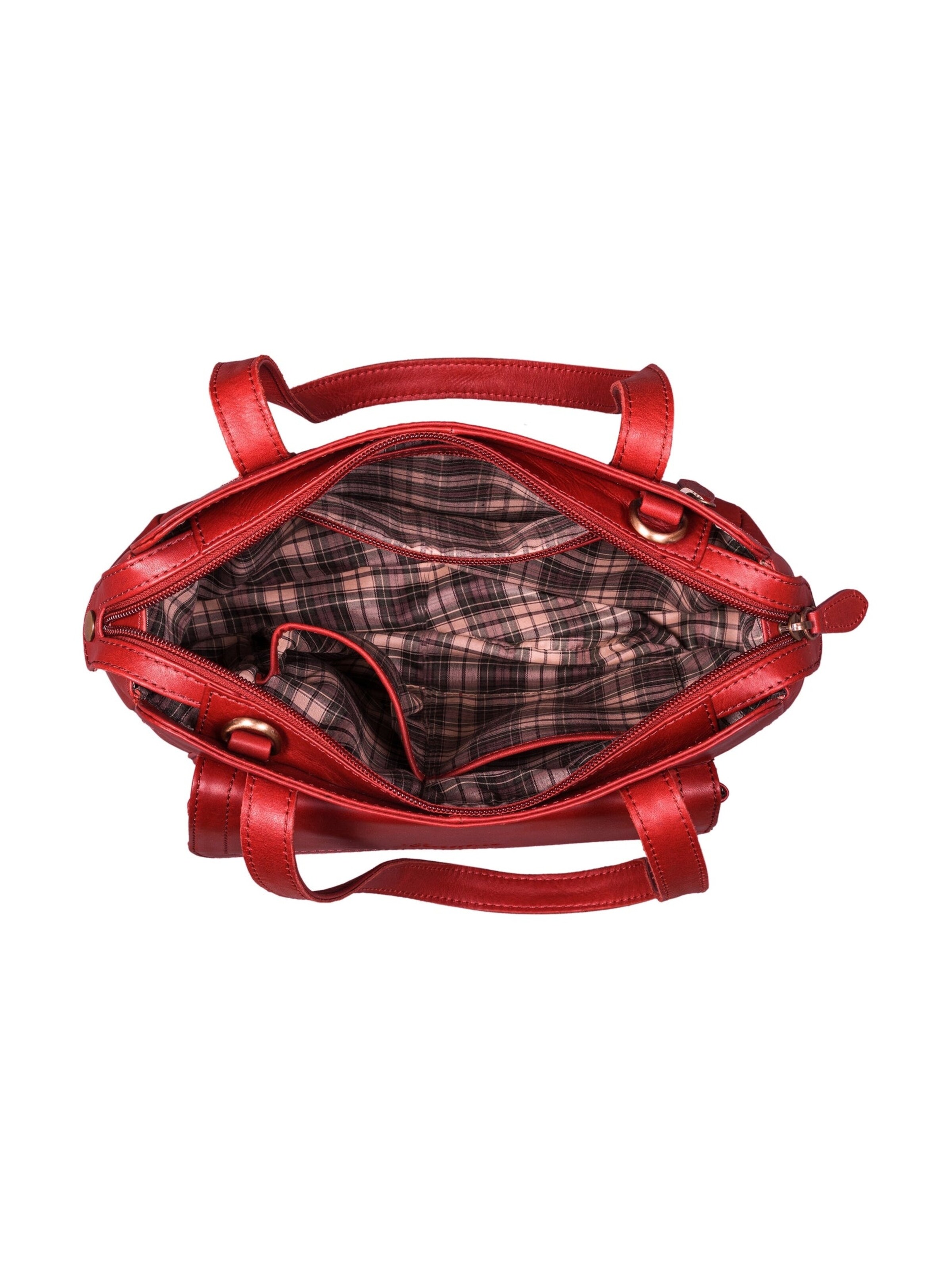 Benthill Handbag in Red