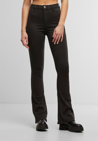 Urban Classics Дънки Bootcut Дънки в черно: отпред