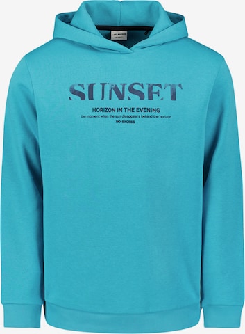 No Excess Sweatshirt in Blauw: voorkant