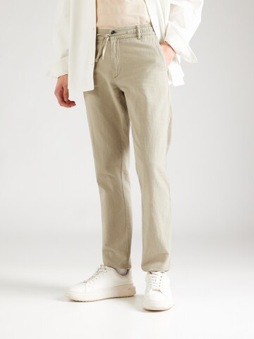 Lindbergh Обычный Штаны в Зеленый: спереди