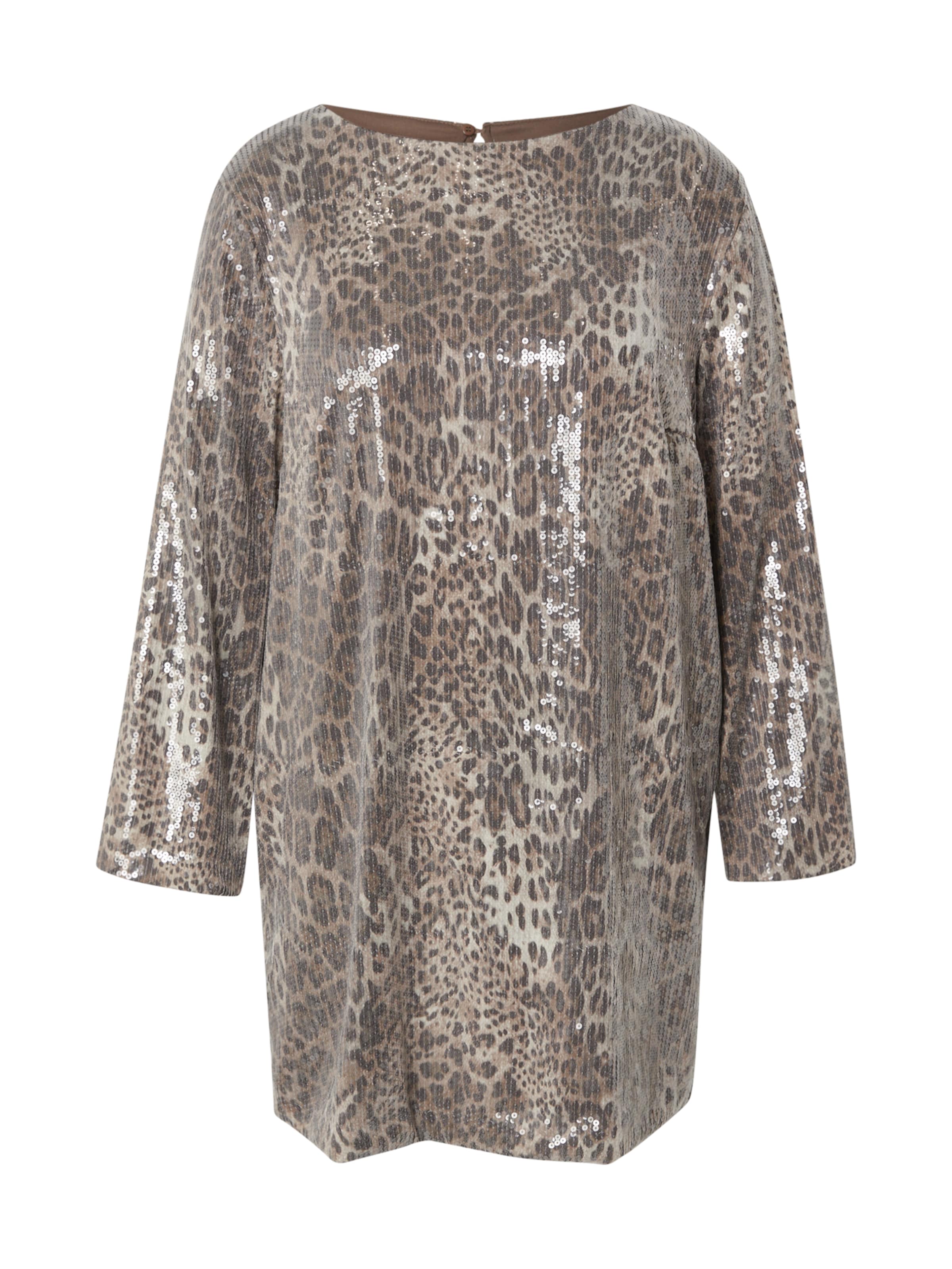 Noisy May Curve Cocktail Dress 'NMJESSY' in Beige: front