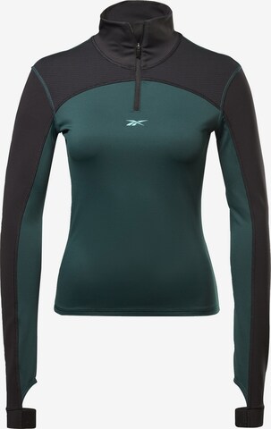 Reebok Functioneel shirt in Groen: voorkant