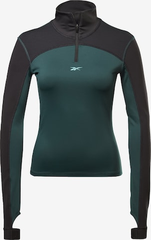 Reebok Sport - Camiseta funcional en verde: frente