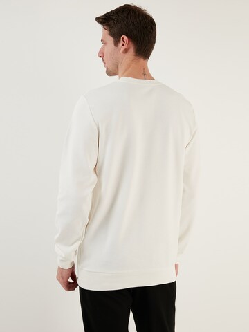 Buratti Sweatshirt in Weiß