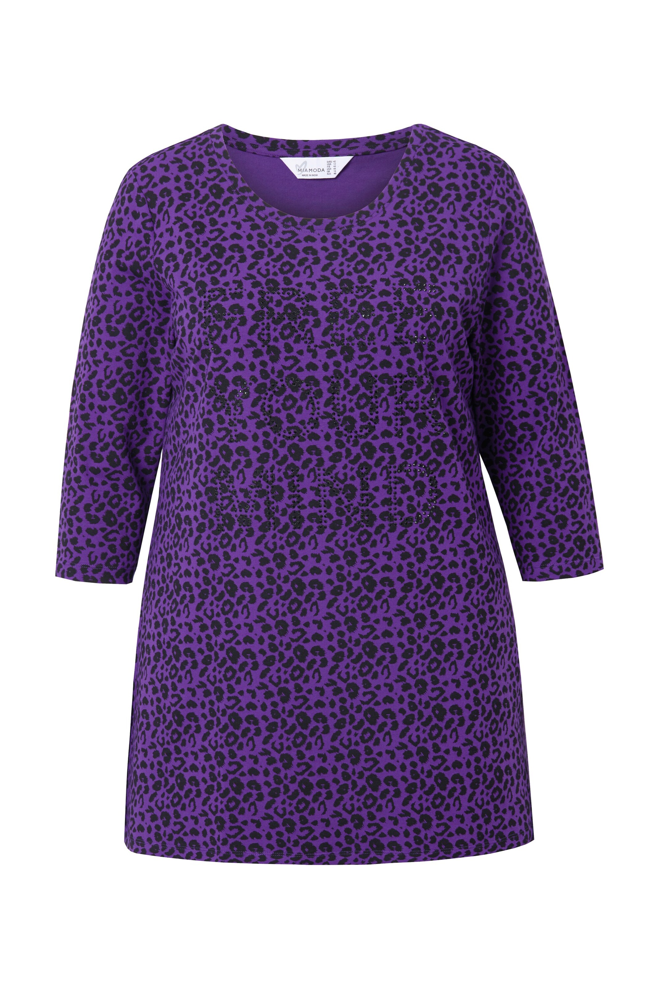 MIAMODA Shirt in Lila: voorkant