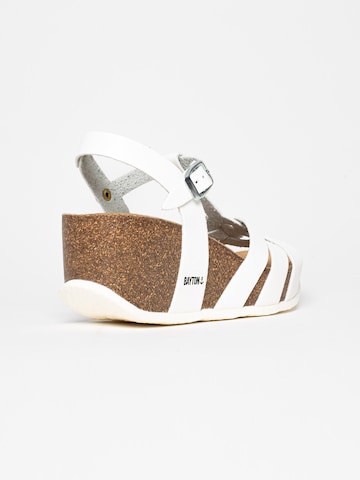 Bayton - Sandália 'Lanzarote' em branco