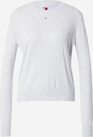 Tommy Jeans Pullover 'Essential' in Grau: predná strana