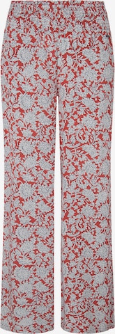 Pepe Jeans - Perna larga Calças 'Birdy' em vermelho: frente