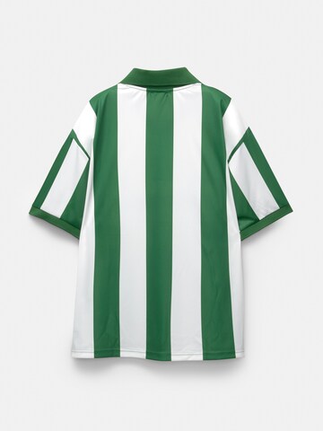 T-Shirt 'HONDA' Pull&Bear en vert