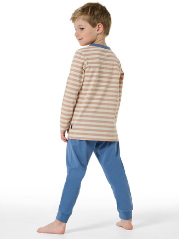 SCHIESSER Pyjama ' Nature Love ' in Beige
