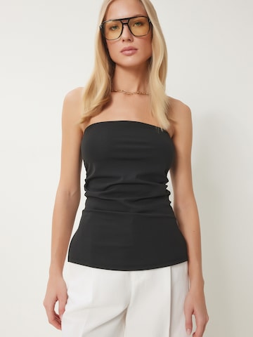 Happiness İstanbul Topp i svart: framsida