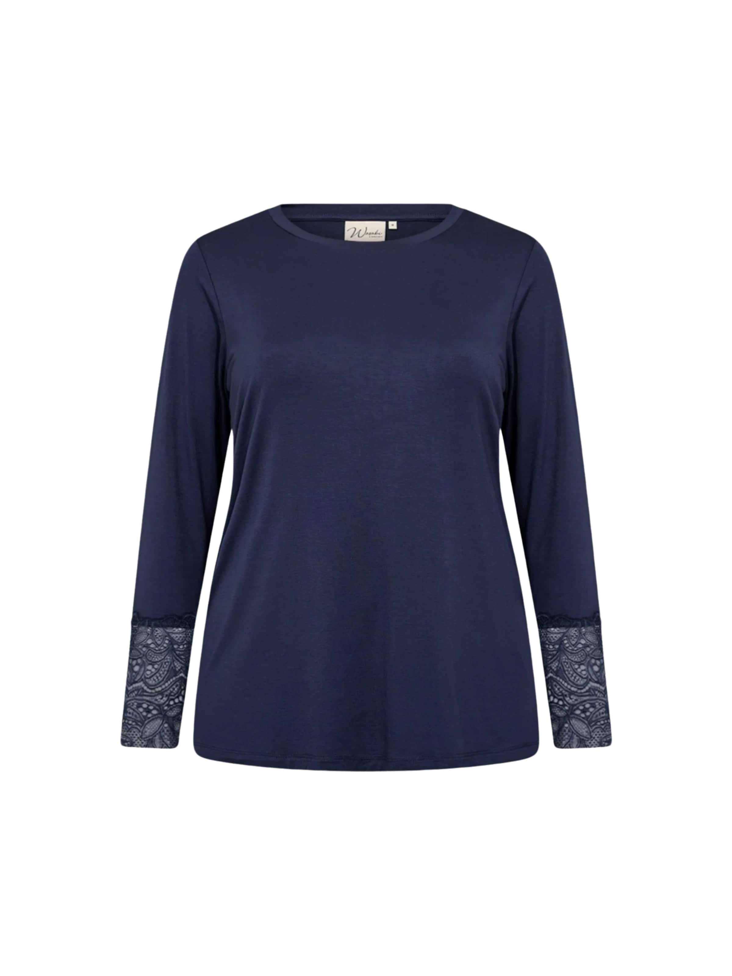 Wasabi Concept Shirts 'Stella' i blå: forside