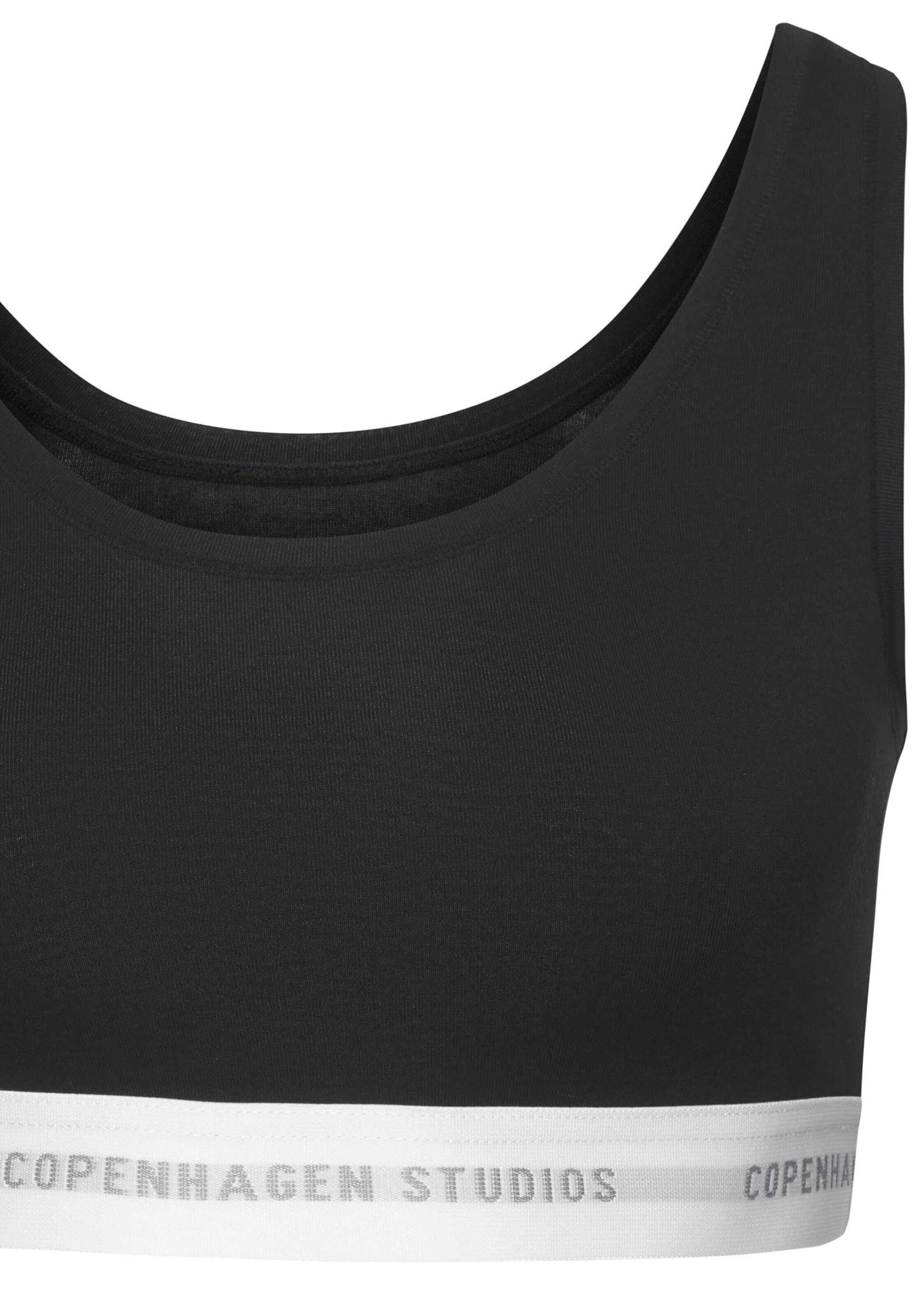 Copenhagen Studios Bustier BH i sort