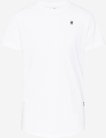 T-Shirt G-Star RAW en blanc : devant