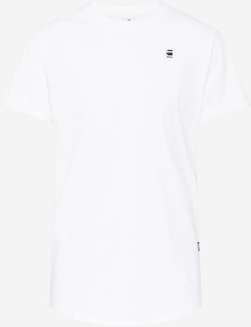 T-Shirt G-Star RAW en blanc : devant