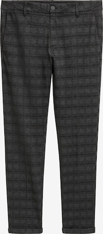 Pantalon chino TOM TAILOR DENIM en noir : devant