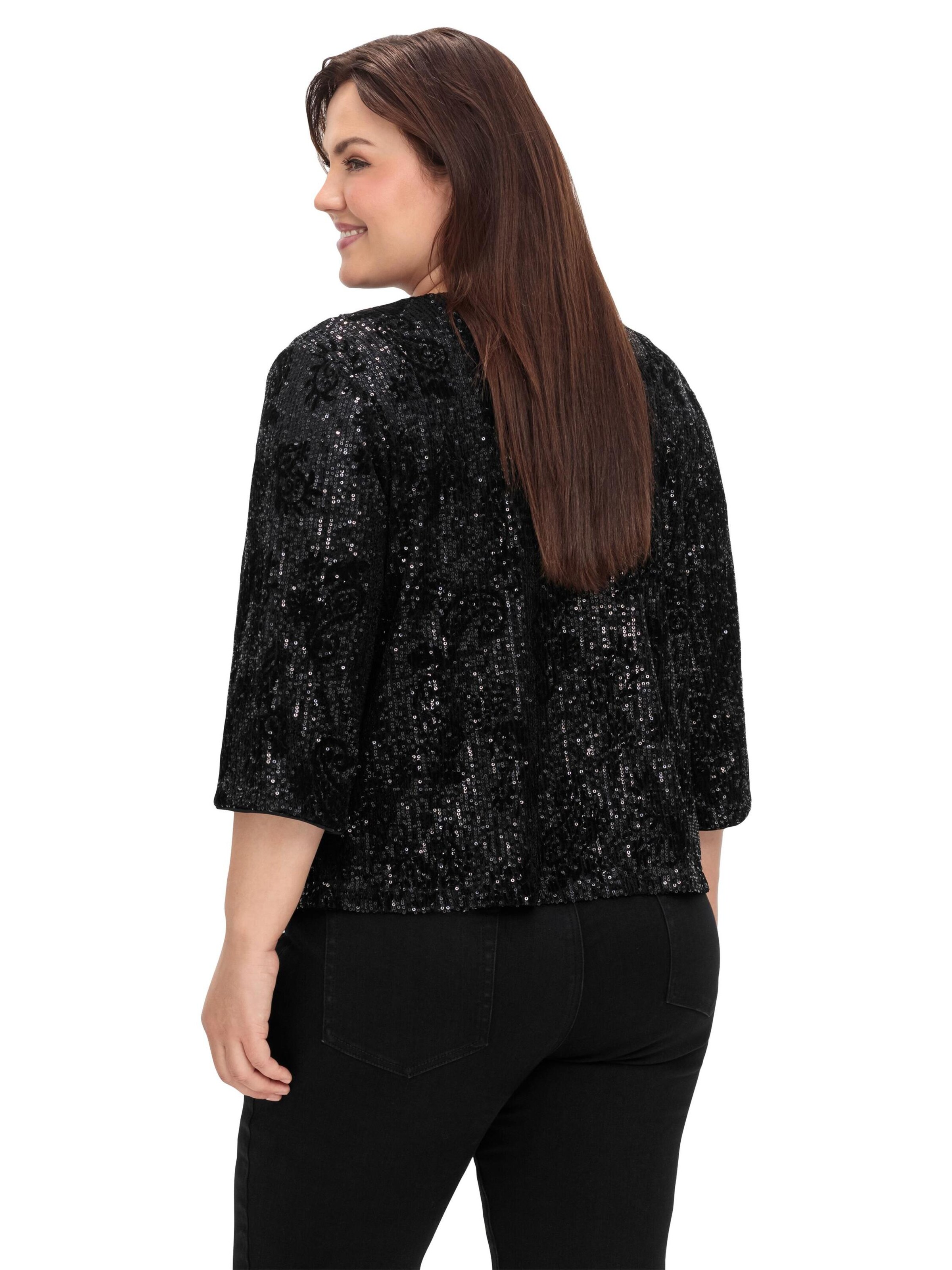 SHEEGO Přechodná bunda – černá