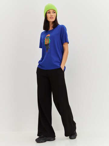 Cat e Lolette Shirt 'Hoodie Cat'‌‌‌‌‌‌‌‌ in Blau