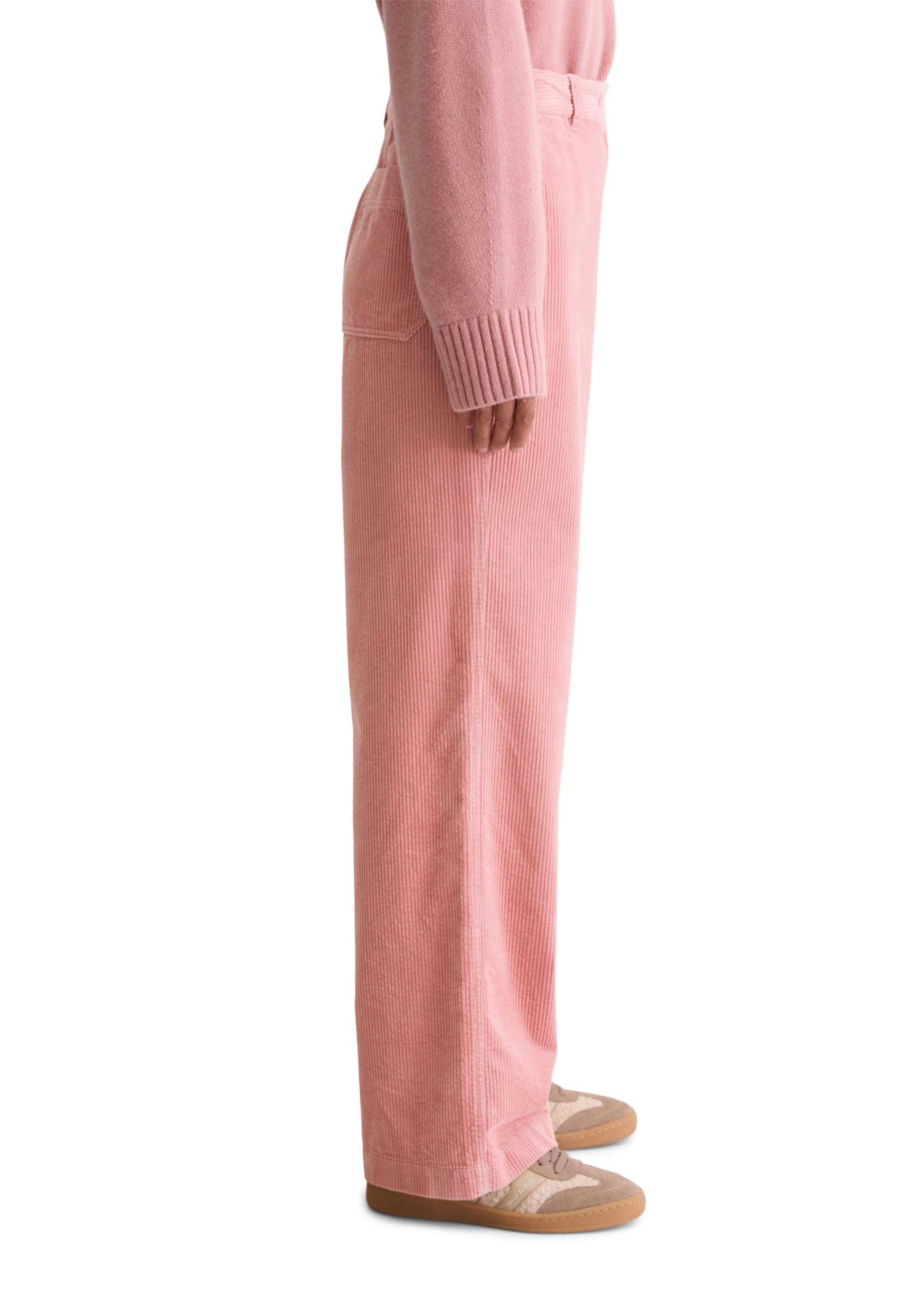 Marc O'Polo Wide leg Broek in Roze