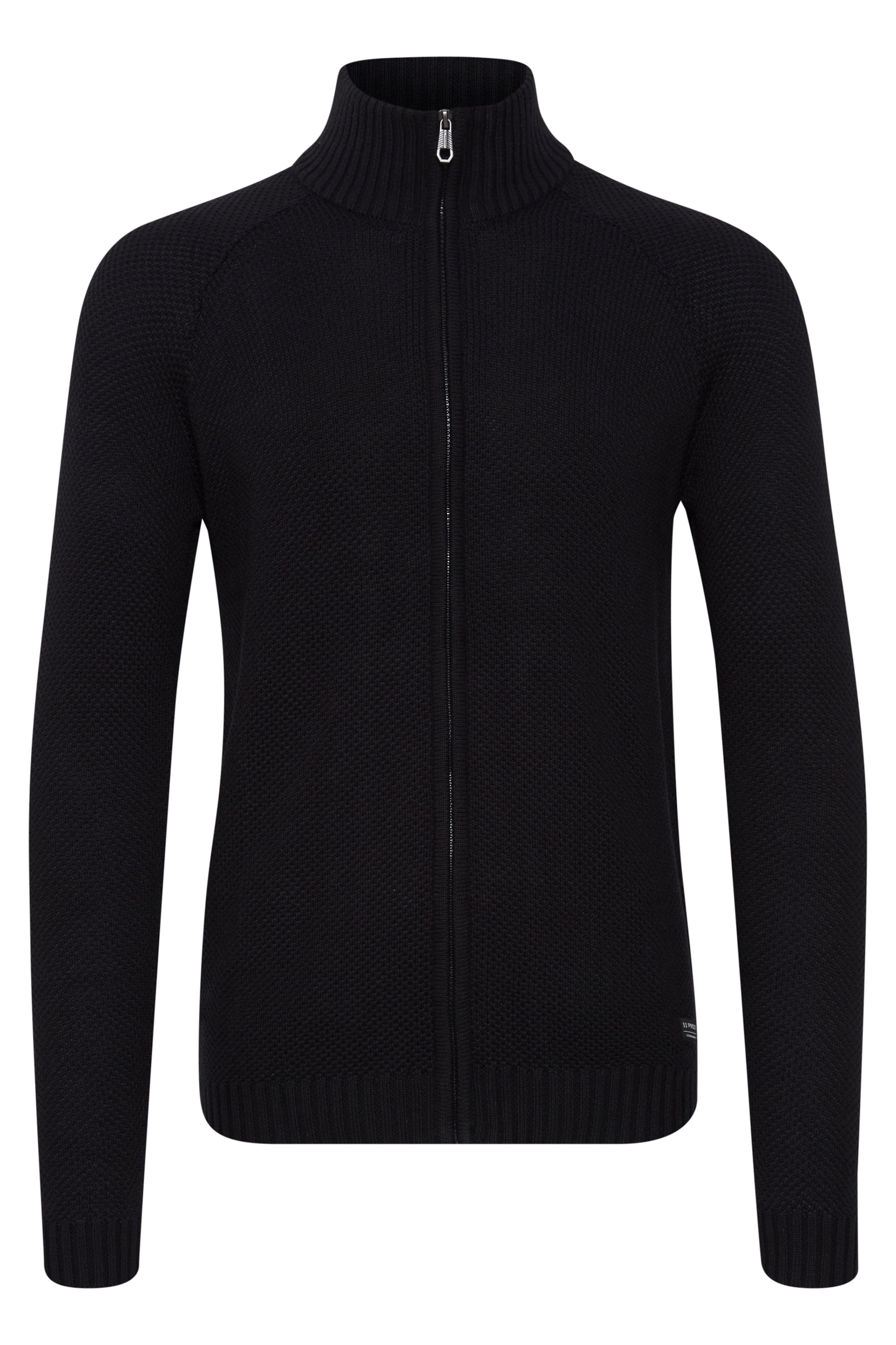 11 Project - Casaco de malha em preto: frente