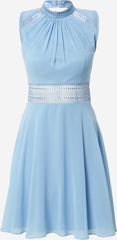 Robe Vera Mont en bleu : devant