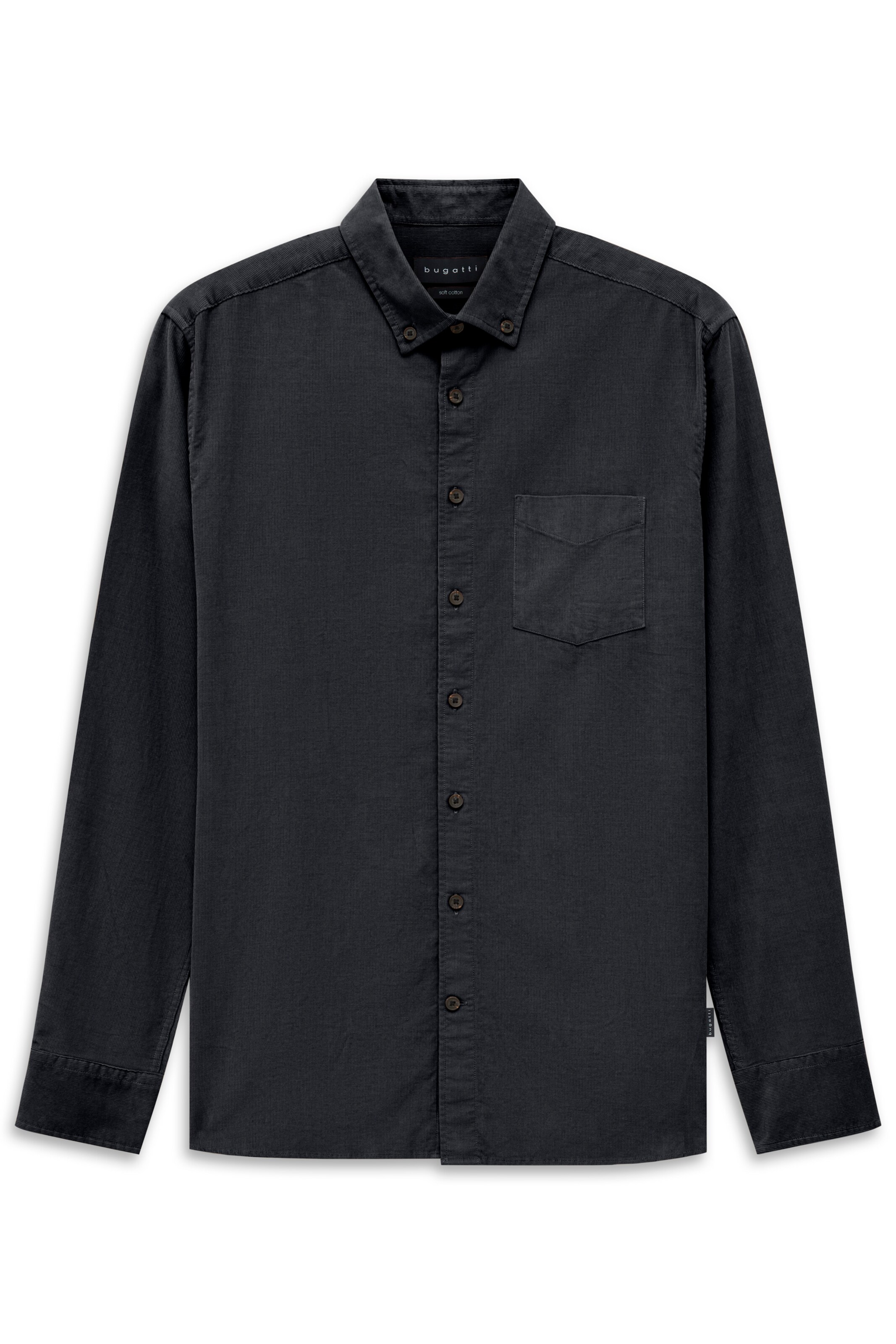 bugatti - Regular Fit Camisa em azul: frente