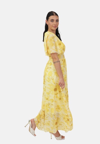 Elara Kjole i gul