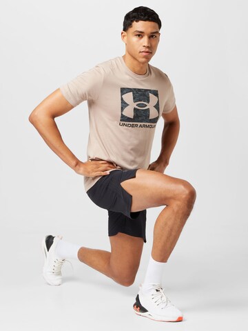 UNDER ARMOUR Regular Sportshorts 'Launch Elite 7' in Schwarz