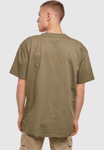 Merchcode Shirt 'Thin Lizzy - Rocker Solid' in Groen