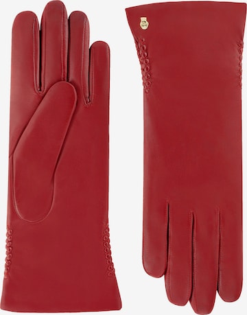 Roeckl Full Finger Gloves 'REGINA' in Red: front