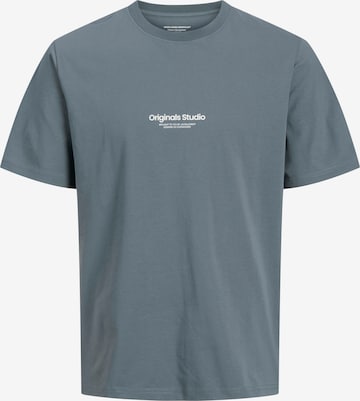 T-Shirt 'JORVesterbro' JACK & JONES en bleu : devant
