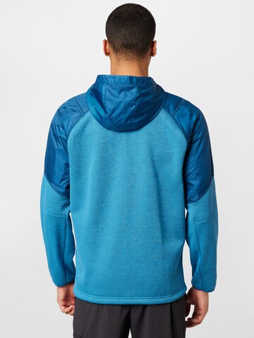 UNDER ARMOUR - Sudadera con cremallera deportiva 'Essential' en azul