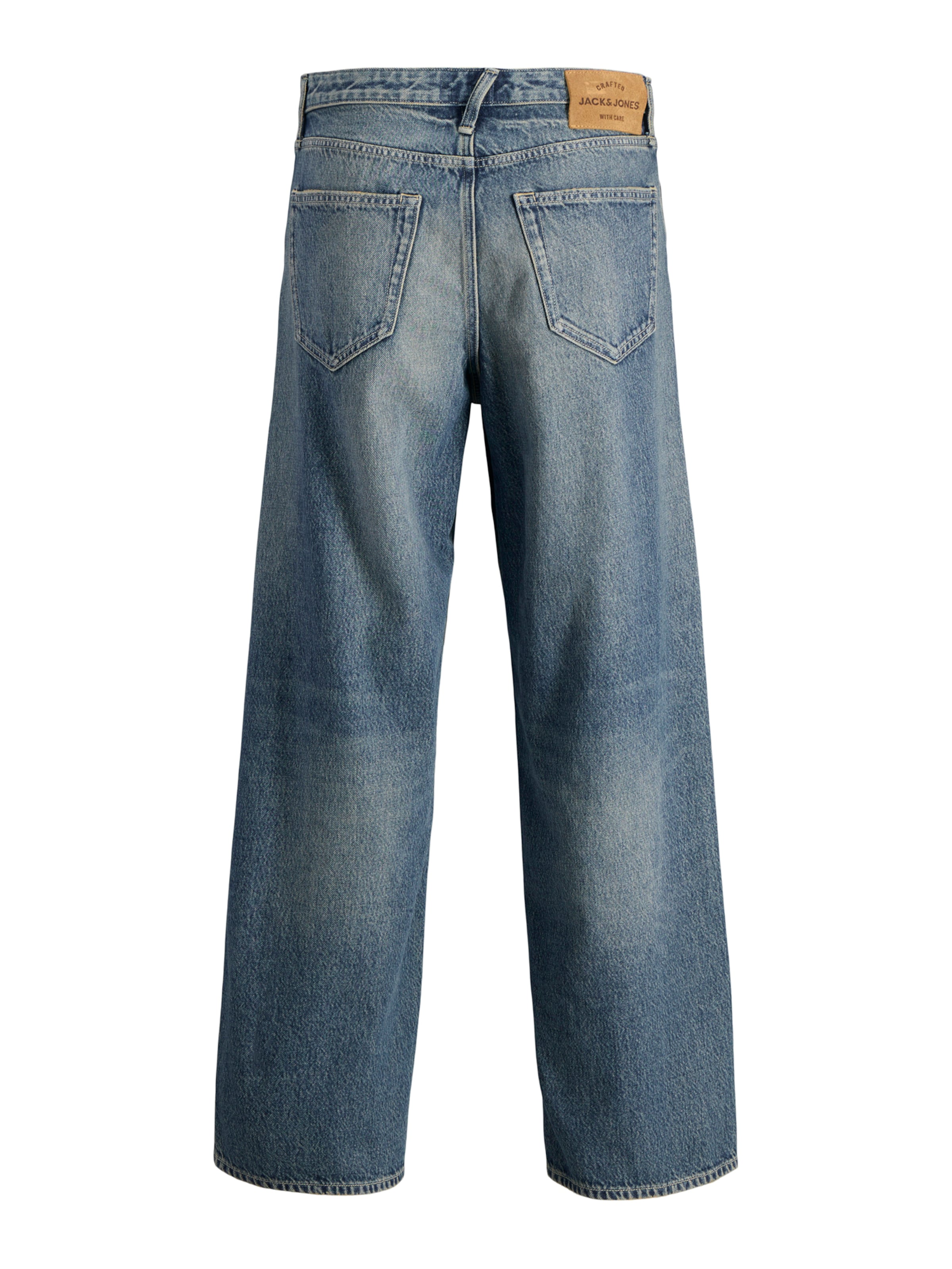 JACK & JONES Wide Leg Farkut 'JJIDave JJCooper' värissä sininen