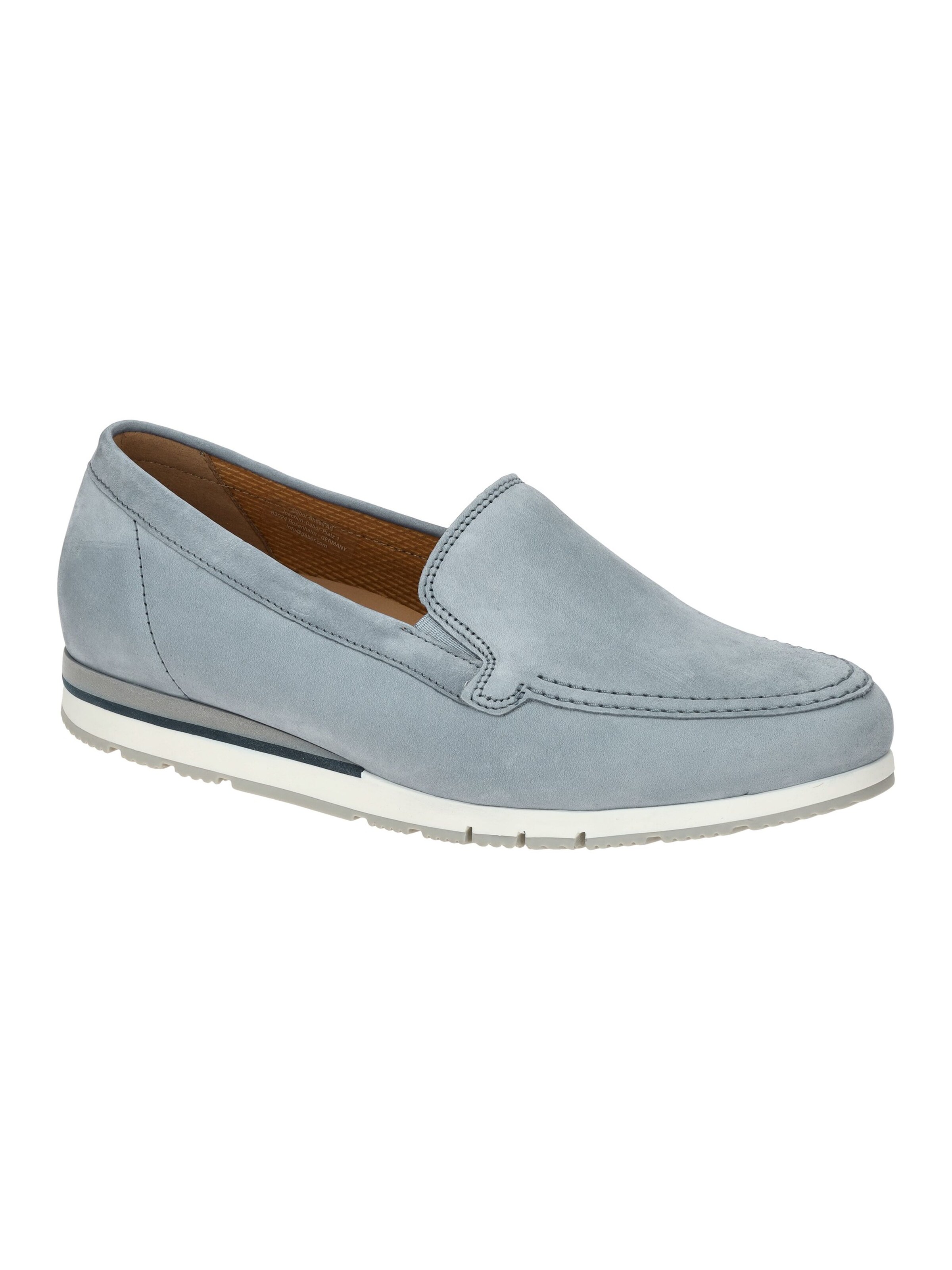 GABOR Lace-Up Shoes in Blue: front