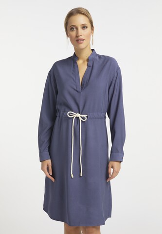 DreiMaster Vintage Kleit, värv sinine: eest vaates