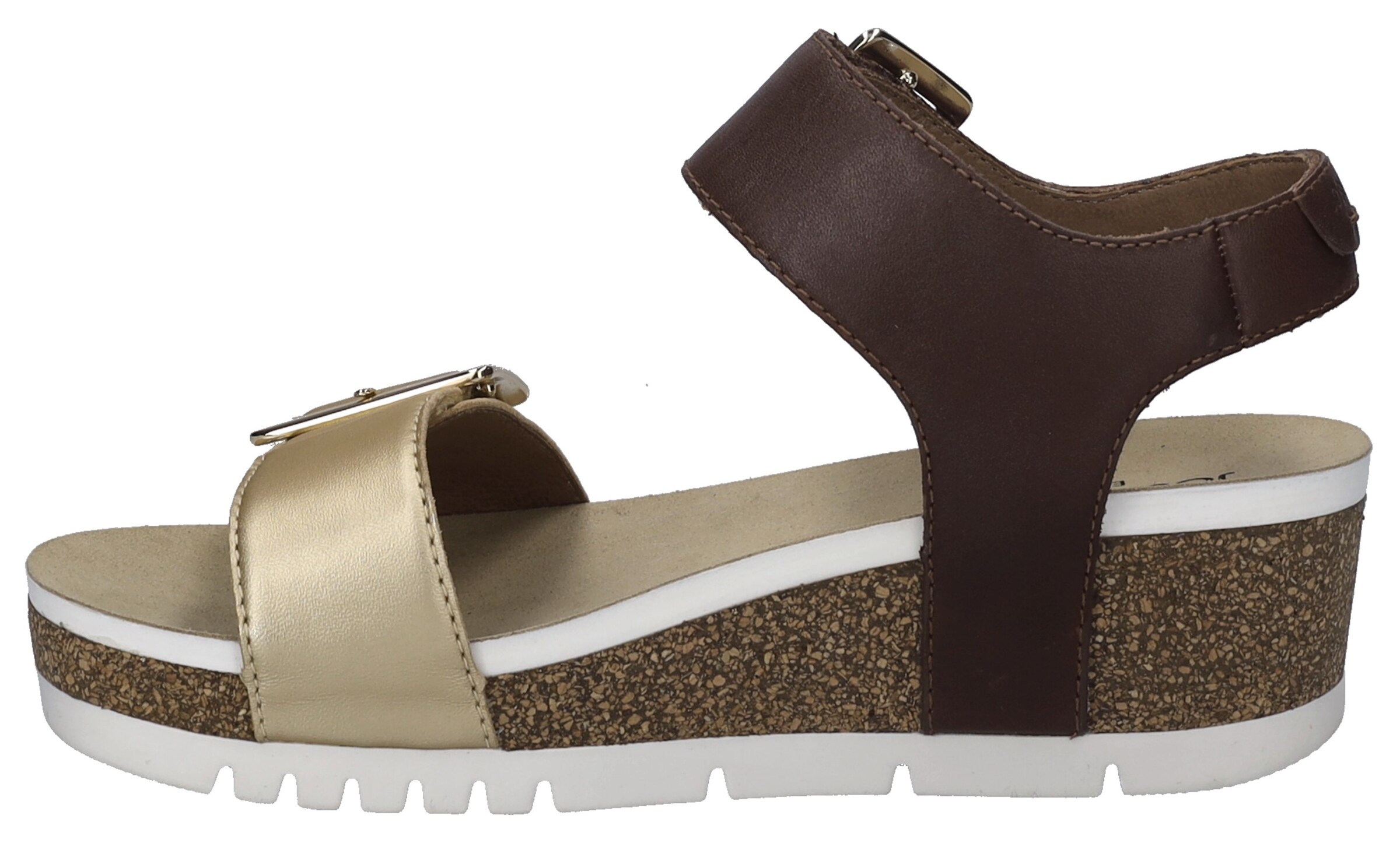 JOSEF SEIBEL Sandale in Braun: Vorderseite