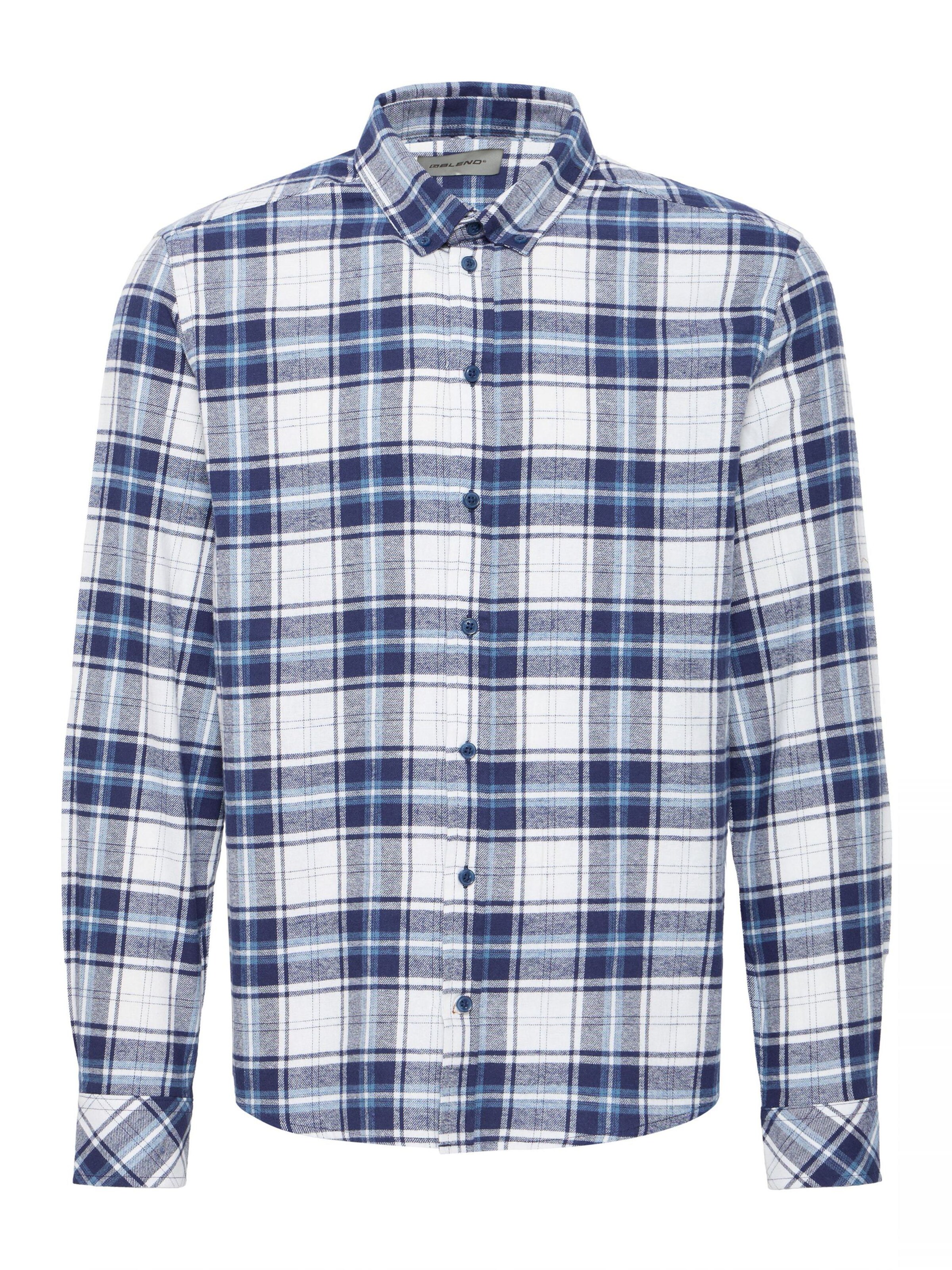 BLEND Hemd in Blau: Vorderseite