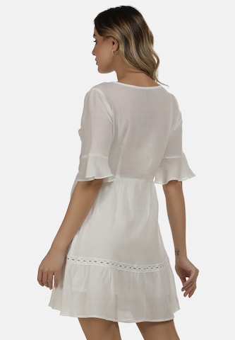 DreiMaster Vintage Φόρεμα σε λευκό