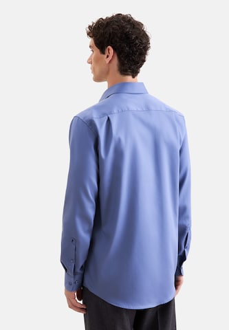 SEIDENSTICKER Regular fit Overhemd in Blauw