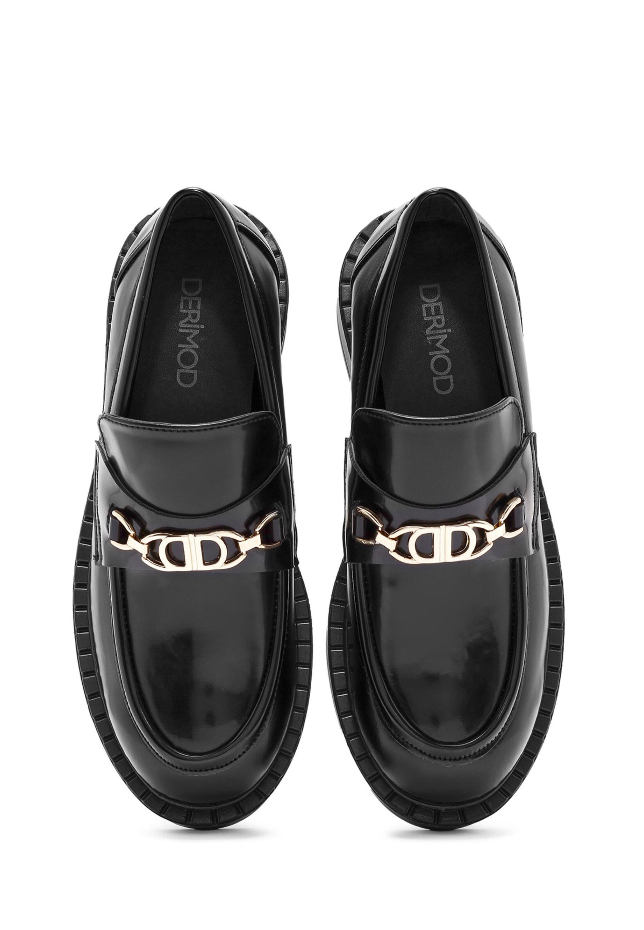 Derimod Instappers in Zwart