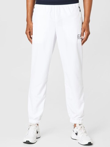 Survêtement EA7 Emporio Armani en blanc