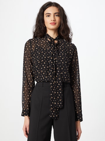 MICHAEL Michael Kors Blouse 'DITSY' in Black: front